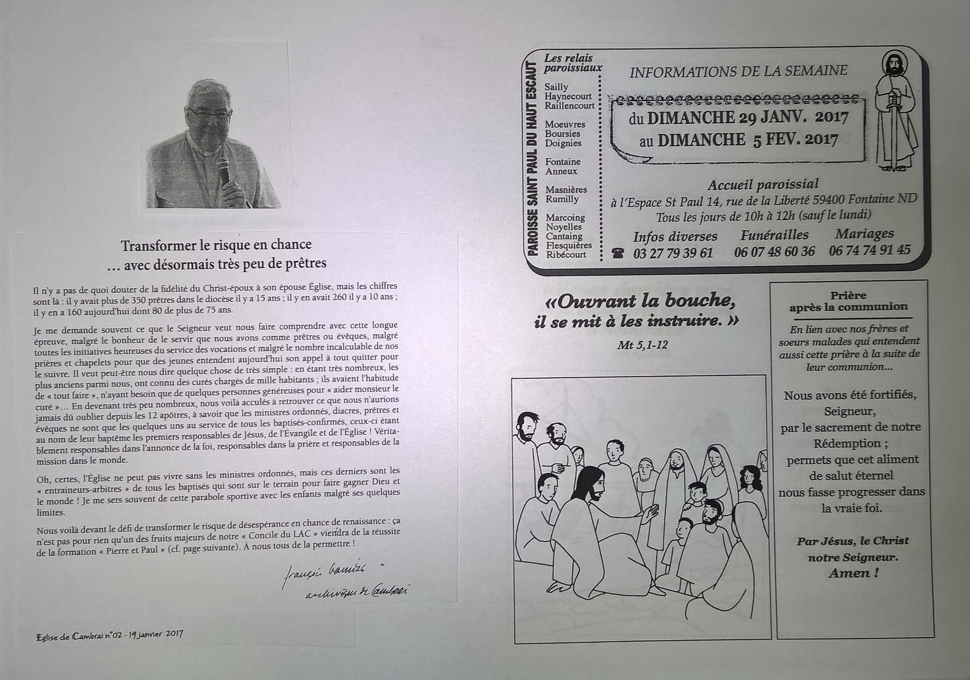 29 JANV AU 5 FEV RECTO