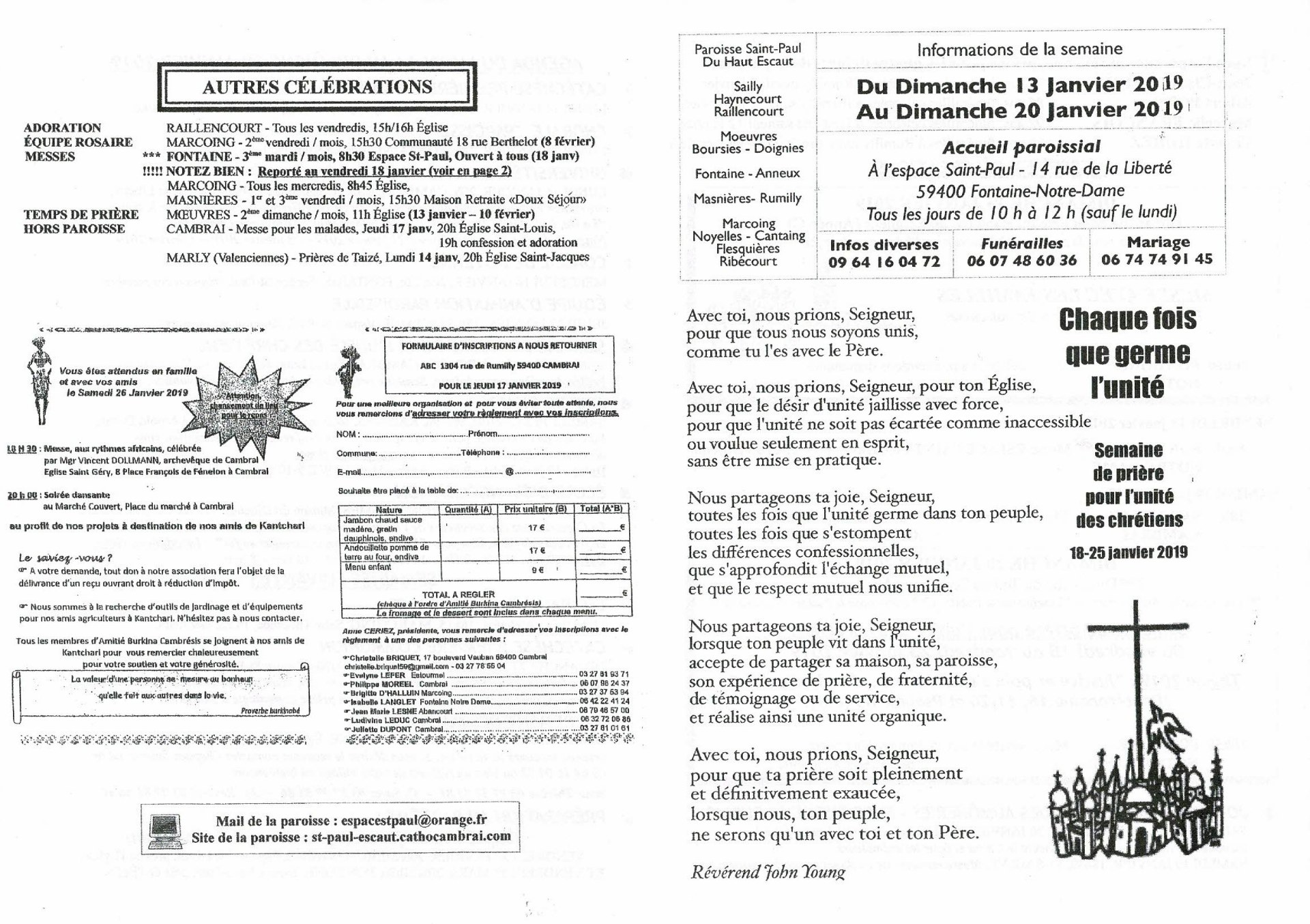 Feuille hebdo du dimanche 13 janvier 2019-1
