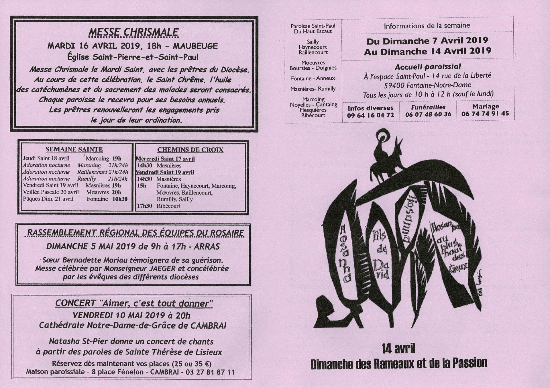Feuille hebdo du dimanche 7 avril 2019-1