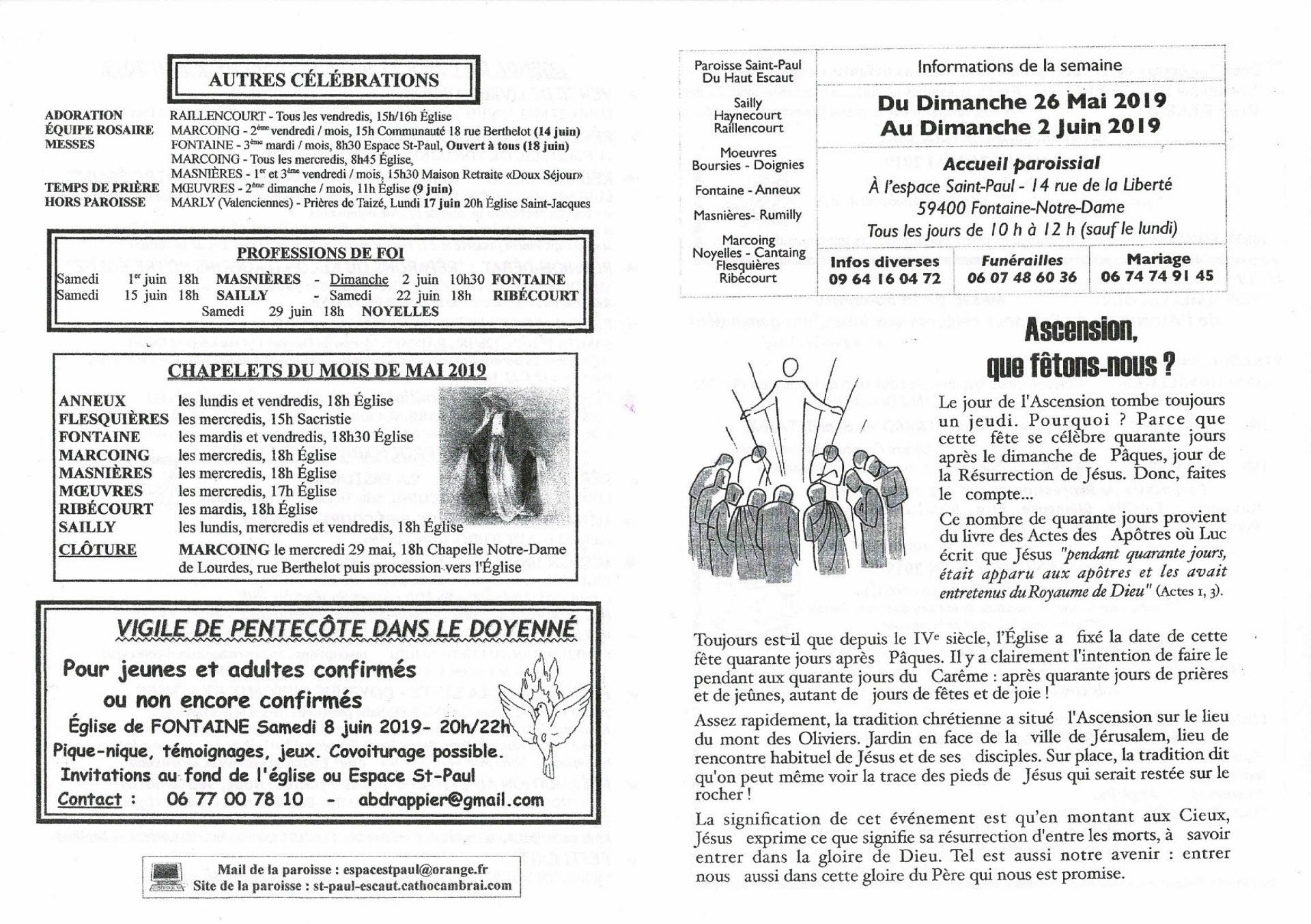 Feuille hebdo du dimanche 26 mai 2019-1