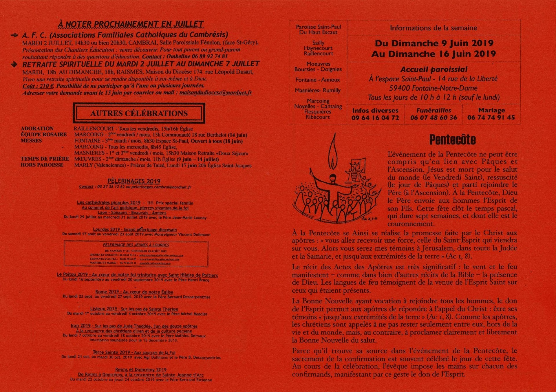 Feuille hebdo du dimanche 9 juin 2019-1