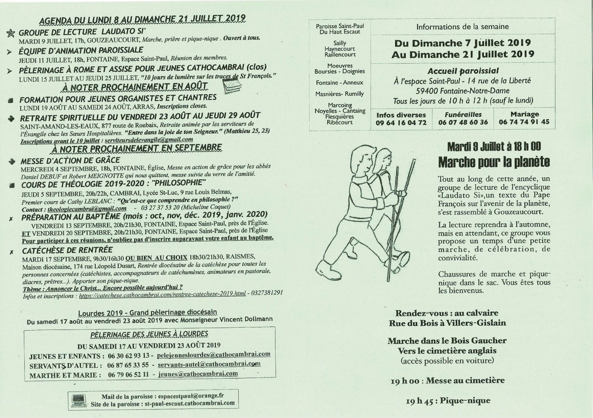 Feuille hebdo du dimanche 7 juillet 2019-1