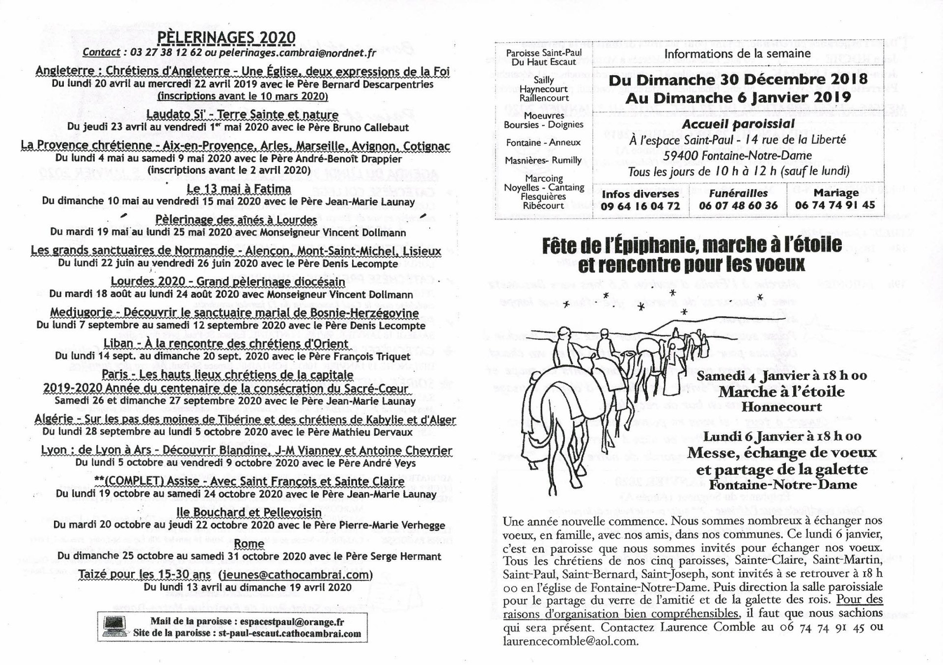 Feuille hebdo du dimanche 29 decembre 2019-1