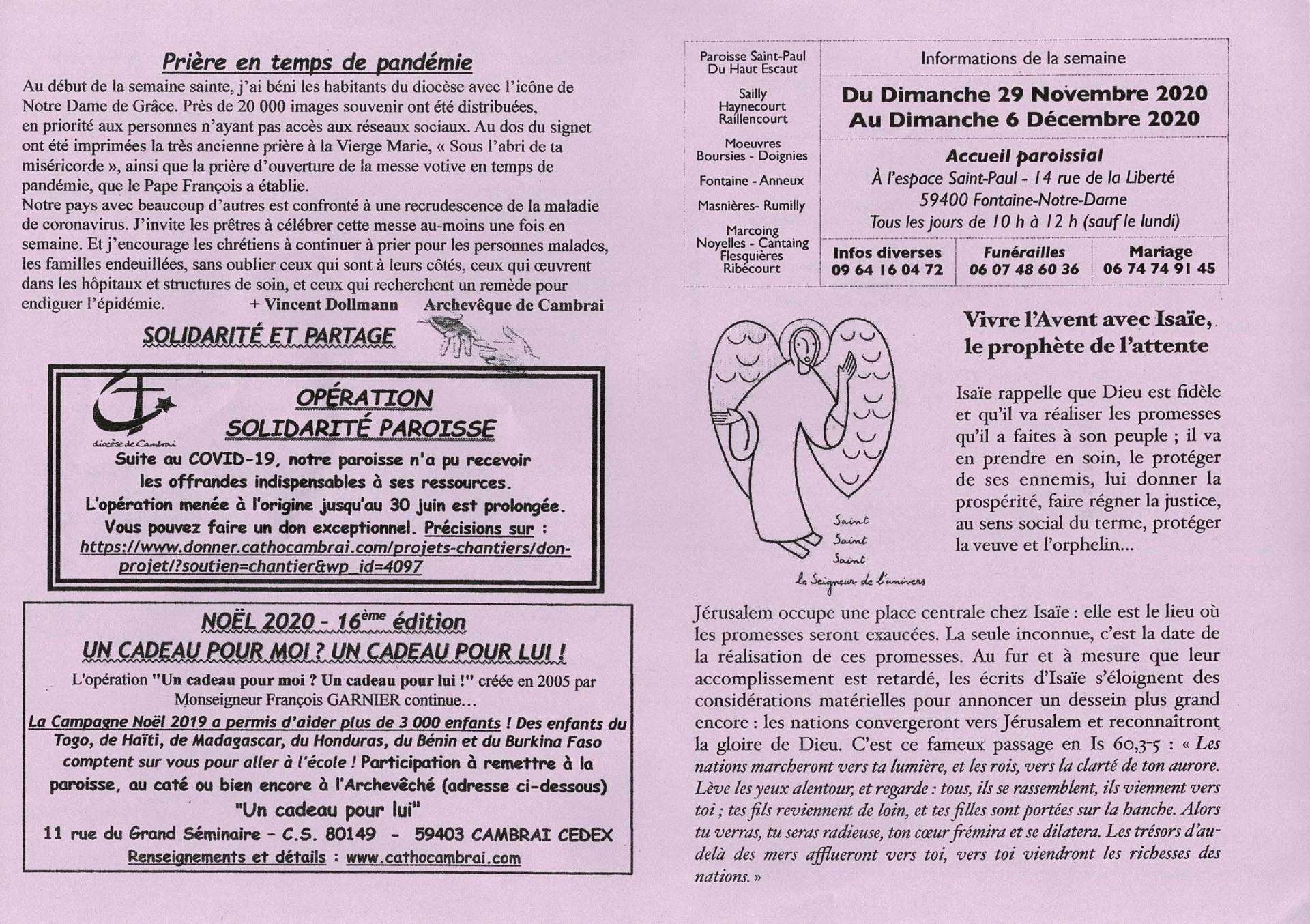 Feuille hebdo du dimanche 29 novembre 2020-1