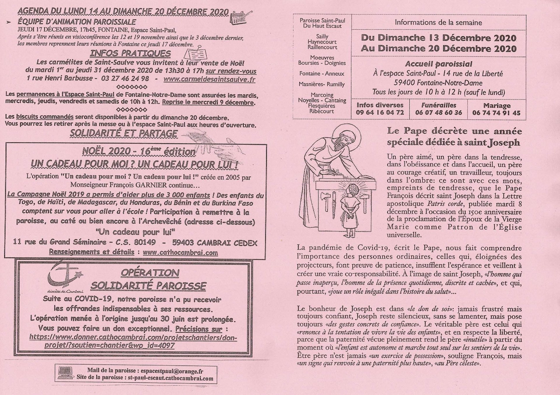 Feuille hebdo du dimanche 13 decembre 2020-1